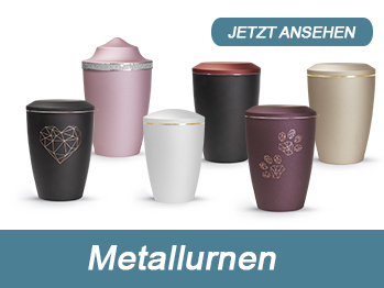Metalltierurnen in verschiedenen Farbe und Formen besuchen Sie uns. tierurnen-profi.de