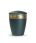 Preview: Biodegradable animal urns made of natural material for indoors and outdoors Colour Petrol