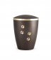 Preview: Biodegradable animal urns made of natural material for indoors and outdoors Colour chocolat