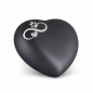 Preview: Buy Pet Urn Colour: Black Motif Infinity Paw Heart cheap