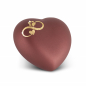 Preview: Buy Pet Urn Colour: Rubin Motif Infinity Paw Heart cheap