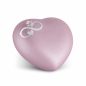 Preview: Buy Pet Urn Colour: Rosé Motif Infinity Paw Heart cheap
