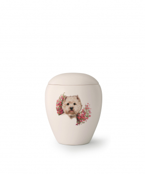 Pet urns Edition Sky   Race: West Highland White Terrier