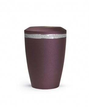 Pet Urn Edition Glamour with Glitter Ribbon