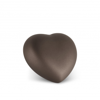 Ceramic Urn Heart with Colour: Siena various sizes
