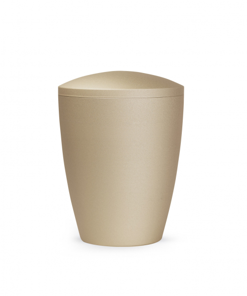 Biodegradable animal urns made of natural material for indoors and outdoors Colour Champagne