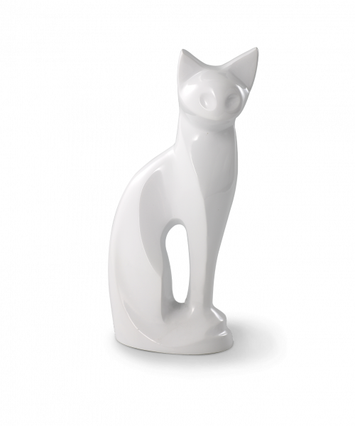 Pet Urn Edition Skulptura white