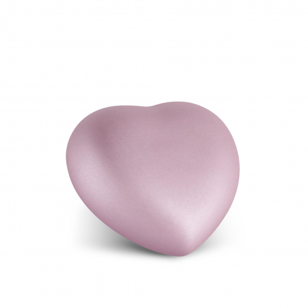 Heart Urn Colour Rosé for Dogs and Cats