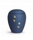 Pet Urn Verona Colour Navy with 4 Brushed Pawson Verorna cheap